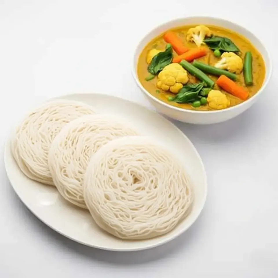 Idiyappam (3) Veg Korma